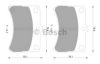 BOSCH 0 986 AB2 426 Brake Pad Set, disc brake